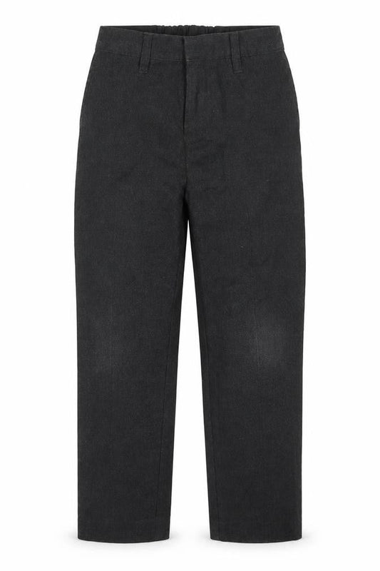 TU Boys Grey  Polyester Dress Pants Trousers Size 6 Years  Regular Hook & Eye