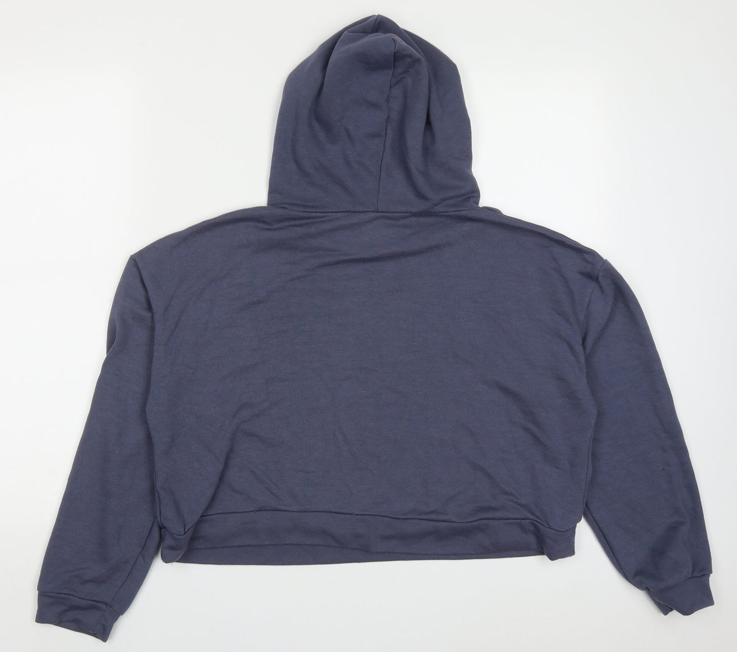 Jeff & Co Womens Blue  Polyester Pullover Hoodie Size 12  Pullover