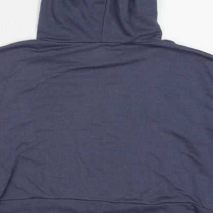Jeff & Co Womens Blue  Polyester Pullover Hoodie Size 12  Pullover