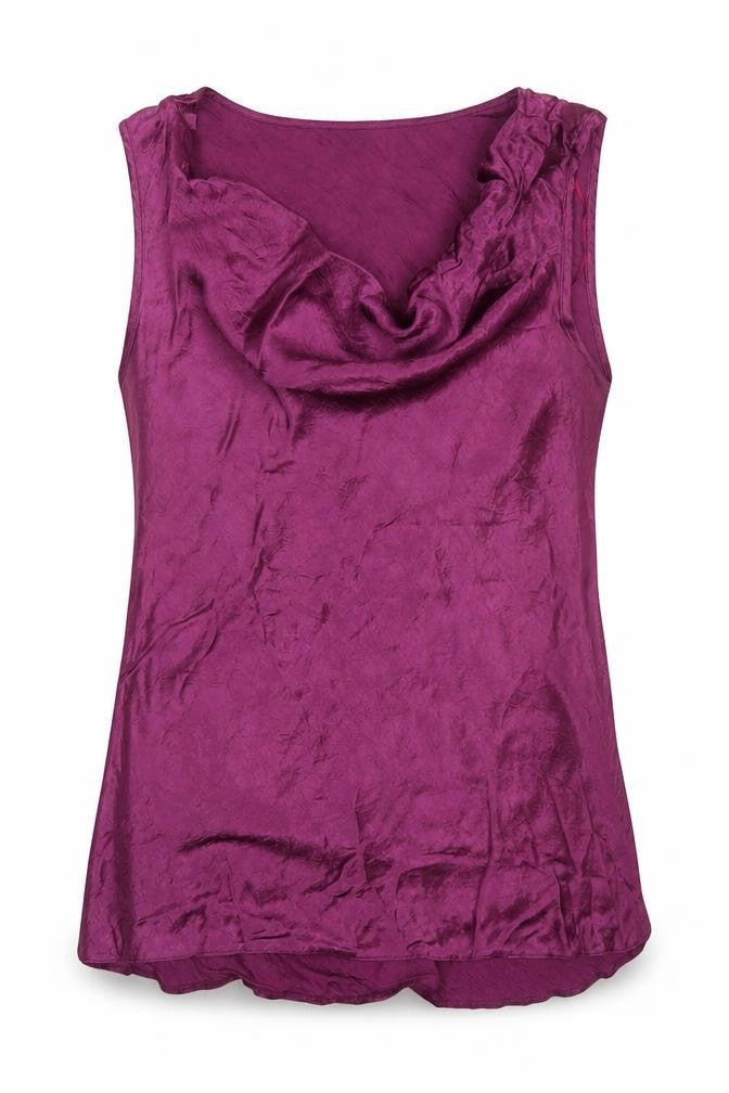 Womens UK Size 14 Berkertex Purple Basic Tank