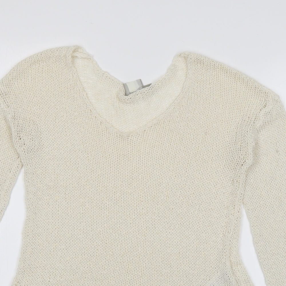 Womens UK Size 8 ASOS Ivory Pullover Jumper
