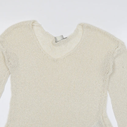 Womens UK Size 8 ASOS Ivory Pullover Jumper