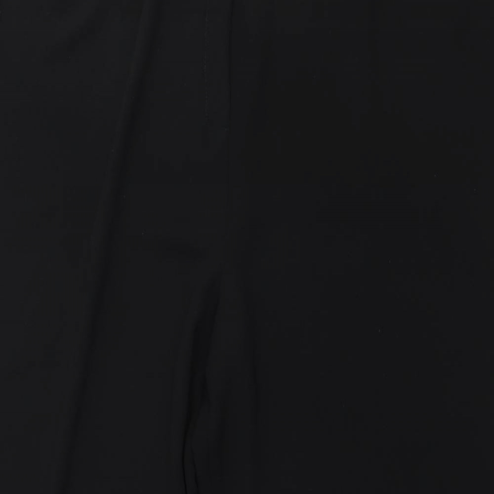 Womens UK Size 38 in Debenhams Regular Fit Windbreaker Black Trousers
