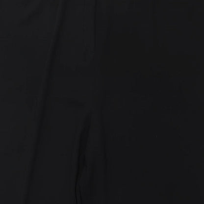 Womens UK Size 38 in Debenhams Regular Fit Windbreaker Black Trousers