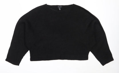 Womens UK Size L New Look Black Pullover Jumper