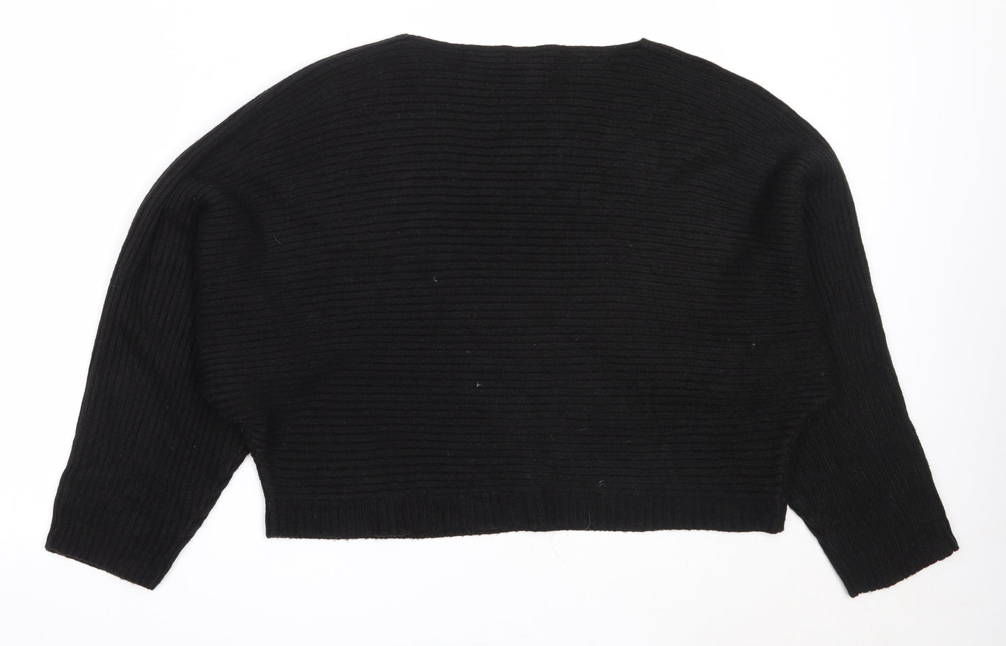 Womens UK Size L New Look Black Pullover Jumper