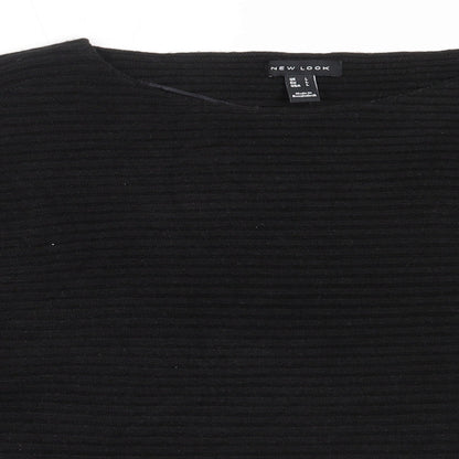 Womens UK Size L New Look Black Pullover Jumper