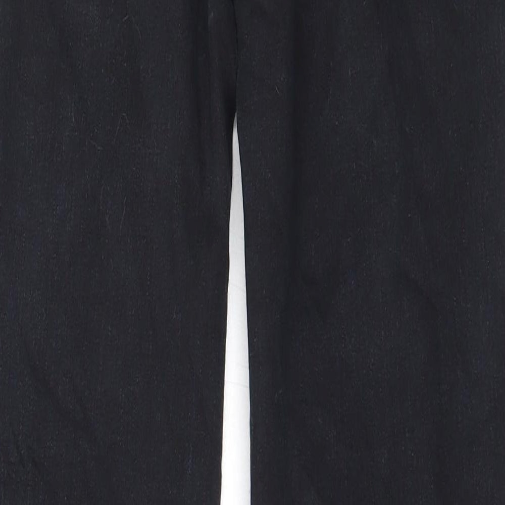 F&F Womens Black  Cotton Skinny Jeans Size 10 L30 in Regular