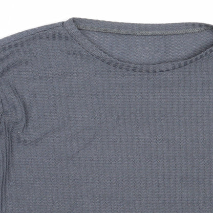 Womens UK Size S Preworn Blue Pullover Jumper