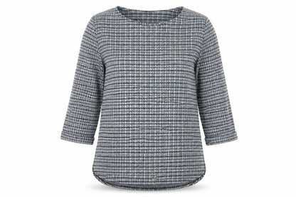 Womens UK Size 8 Nutmeg Blue Pullover Jumper
