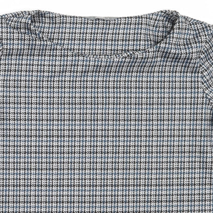 Nutmeg Womens Blue Round Neck  Polyester Pullover Jumper Size 8