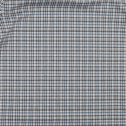 Nutmeg Womens Blue Round Neck  Polyester Pullover Jumper Size 8