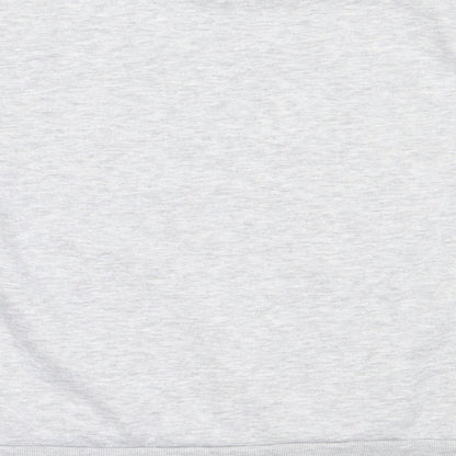 Primark Womens Grey  Cotton Pullover Sweatshirt Size M