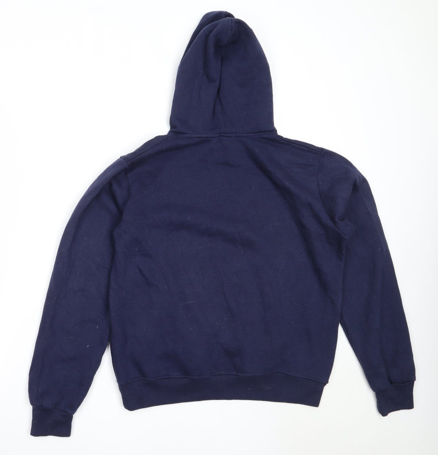 Womens UK Size M Boohoo Blue Pullover Hoodie