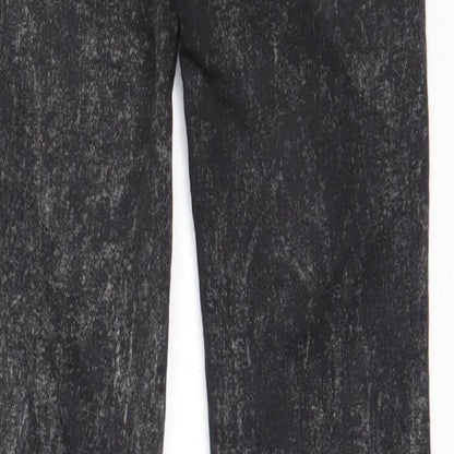 Pull&Bear Womens Black  Cotton Skinny Jeans Size 34 L28.5 in Regular