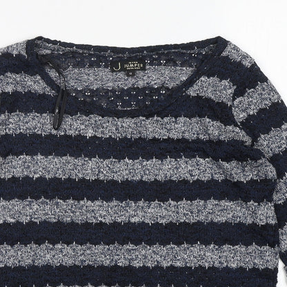 Womens UK Size 12 New Look Multicoloured Pullover Jumper