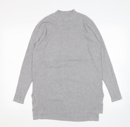 Womens UK Size M Papaya Grey Pullover Jumper