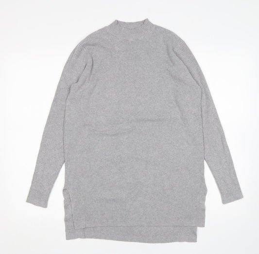 Womens UK Size M Papaya Grey Pullover Jumper