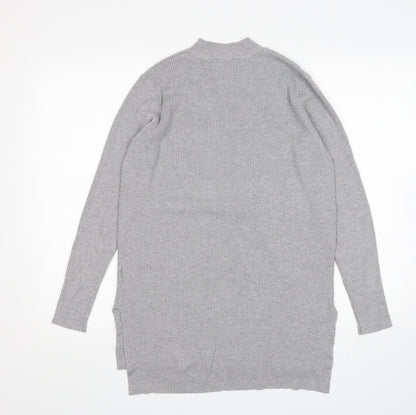 Womens UK Size M Papaya Grey Pullover Jumper