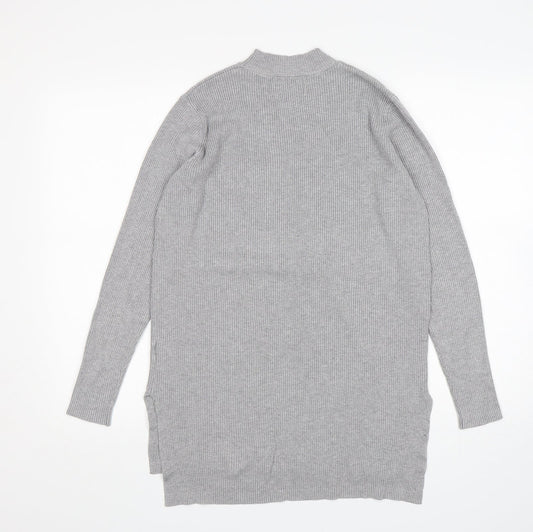 Womens UK Size M Papaya Grey Pullover Jumper