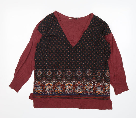 Womens UK Size S Oasis Multicoloured Pullover Jumper