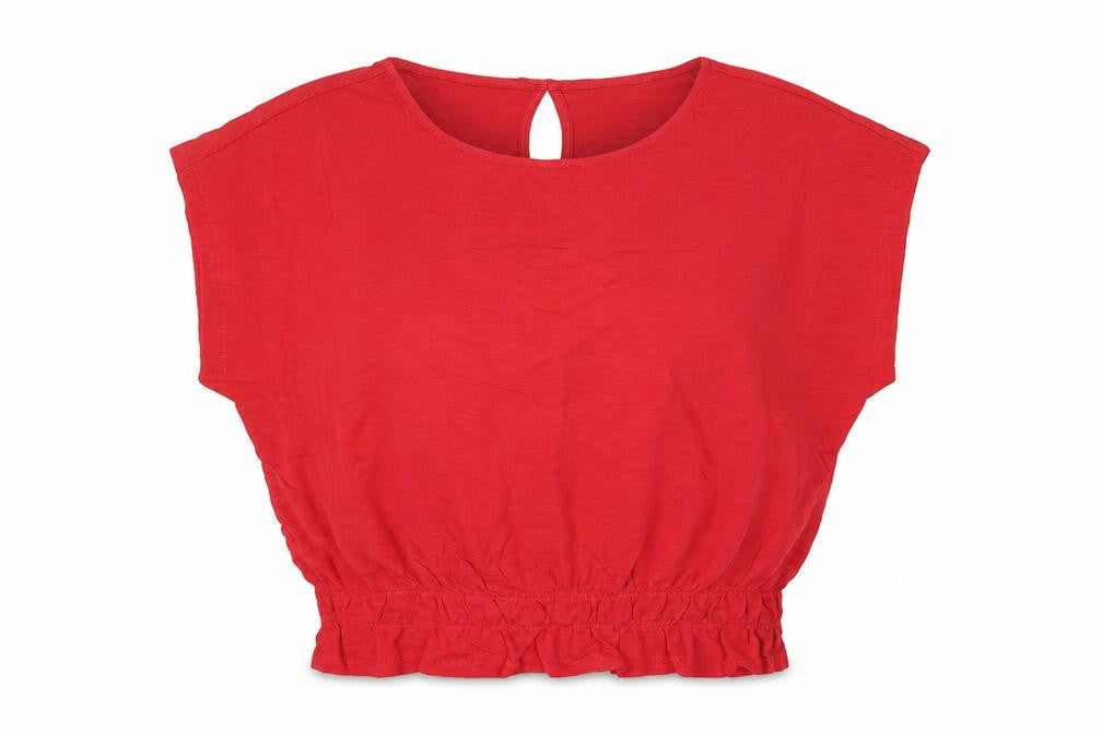 Womens UK Size M Loststock Pink Basic Blouse