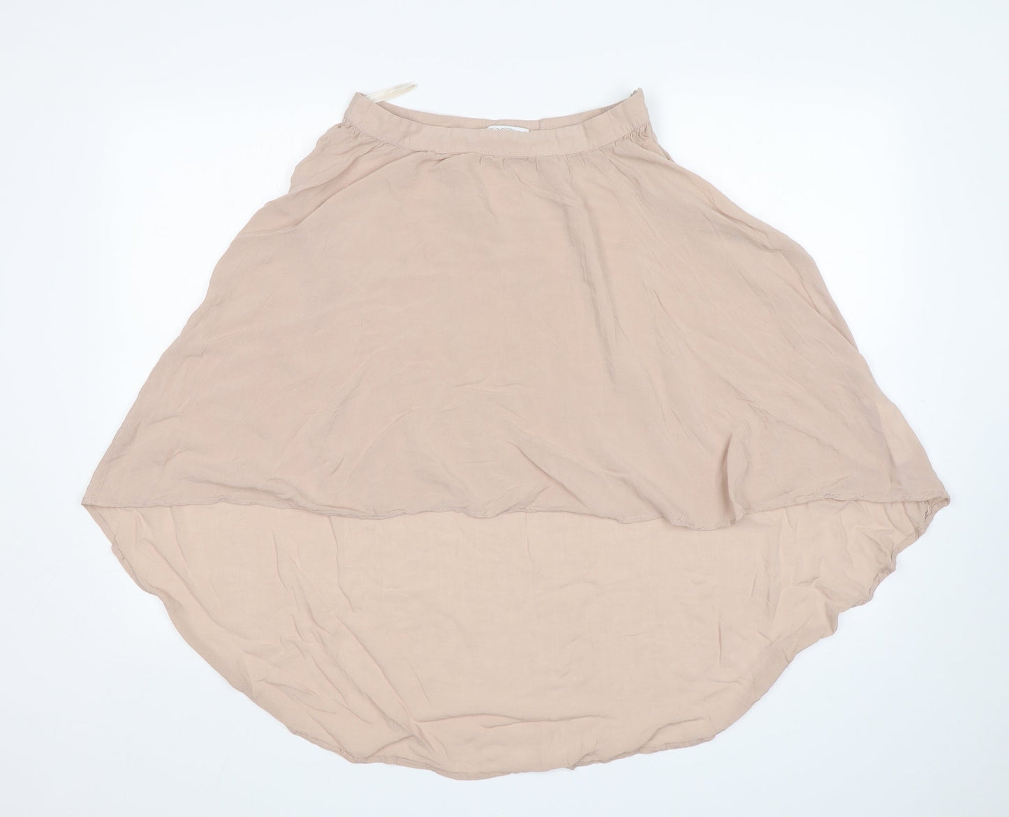 New Look Womens Beige  Viscose A-Line Skirt Size 10