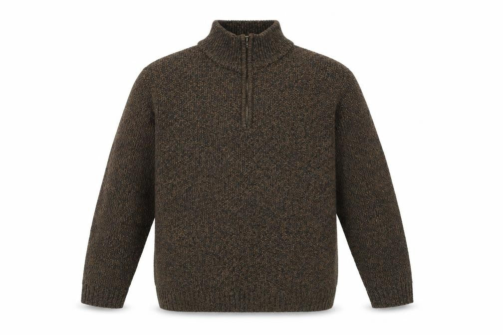 Mens UK Size XL George Brown Pullover Sweatshirt