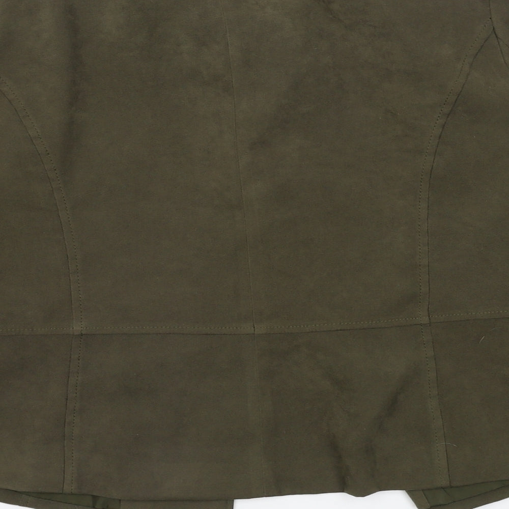 Primark Womens Green   Jacket  Size 12  Button