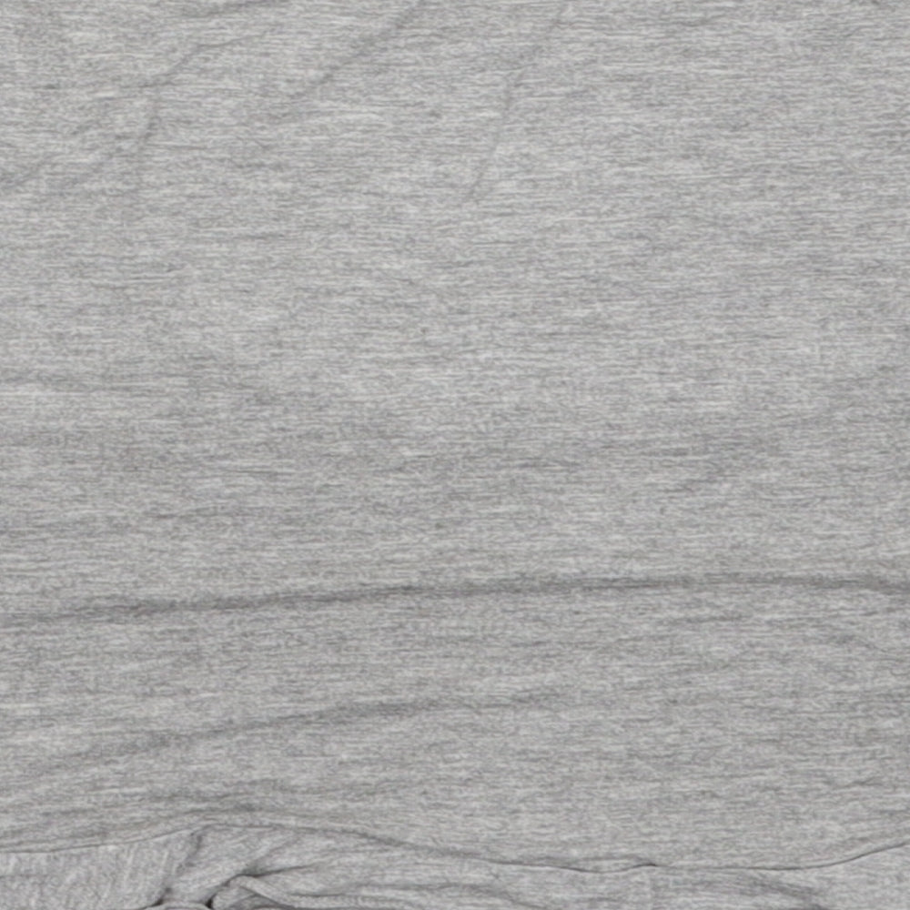 Womens UK Size 6 Missguided Grey Cropped Tank