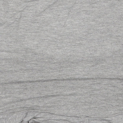 Womens UK Size 6 Missguided Grey Cropped Tank