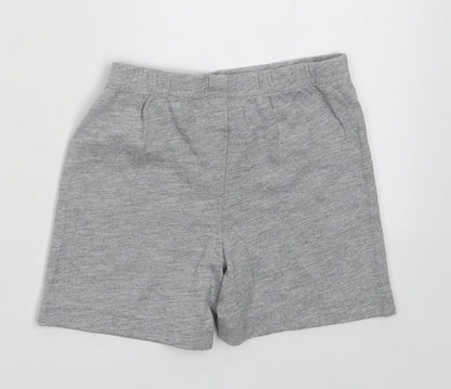 Disney Boys Grey  Cotton  Sleep Shorts Size 12-18 Months   - TOY STORY