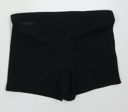 Speedo Boys Black  Polyester Shorts Outfit/Set Size 12 Months