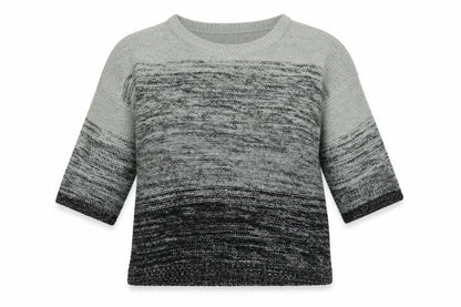 Front view of George women’s black acrylic pullover sweatshirt, size UK 12, pullover