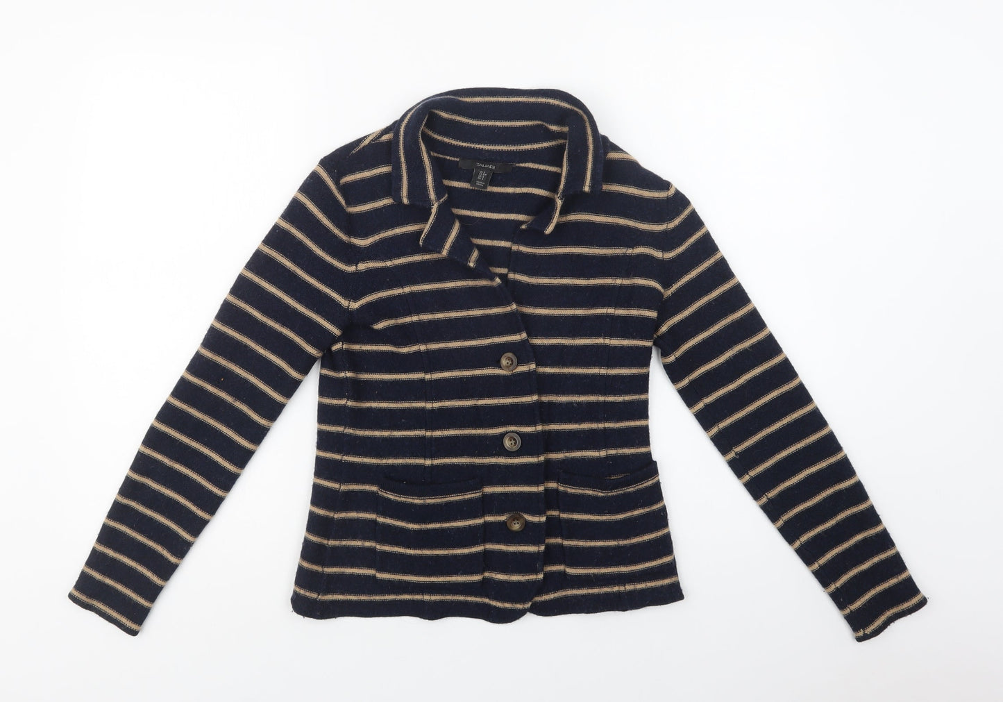 Womens UK Size S Tahari Blue Cardigan Jumper