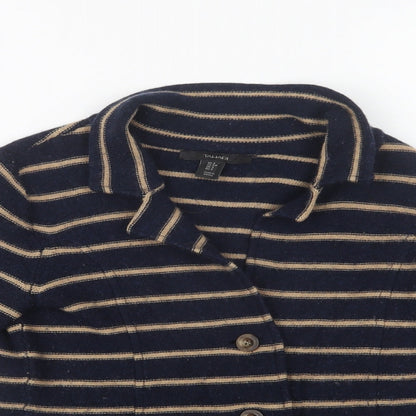 Womens UK Size S Tahari Blue Cardigan Jumper
