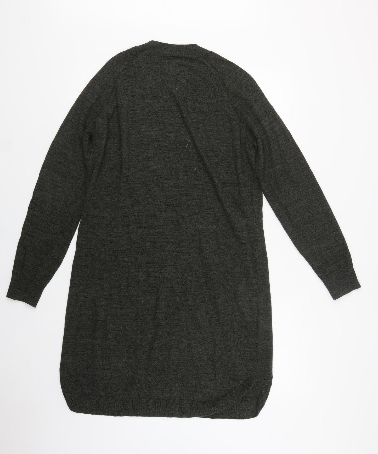Woolworths Womens Green  Acrylic Kaftan  Size M  Crew Neck