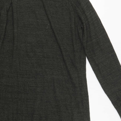 Woolworths Womens Green  Acrylic Kaftan  Size M  Crew Neck