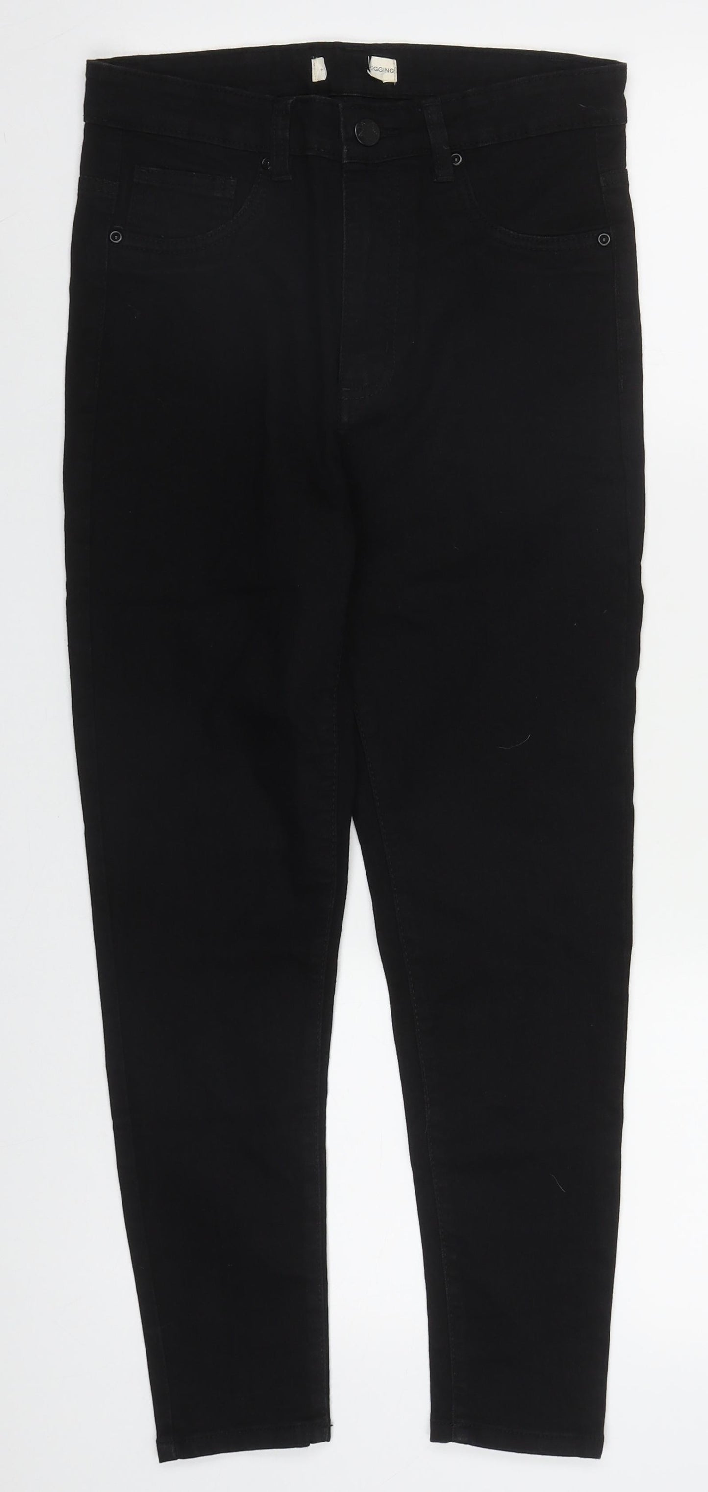 Womens UK Size 29 in Preworn Regular Fit Jegging Black Jeans