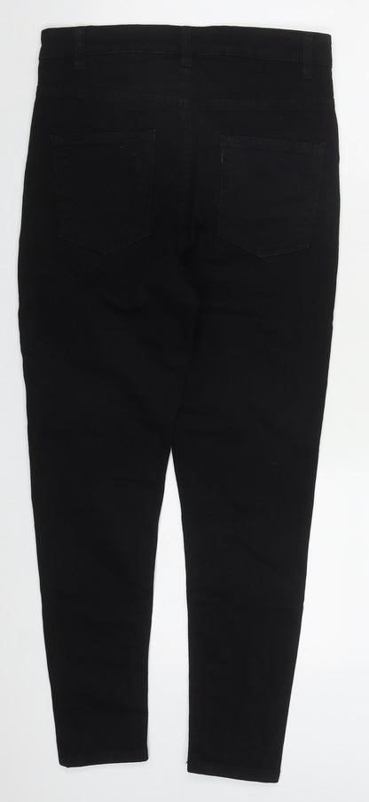 Womens UK Size 29 in Preworn Regular Fit Jegging Black Jeans