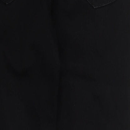 Womens UK Size 29 in Preworn Regular Fit Jegging Black Jeans