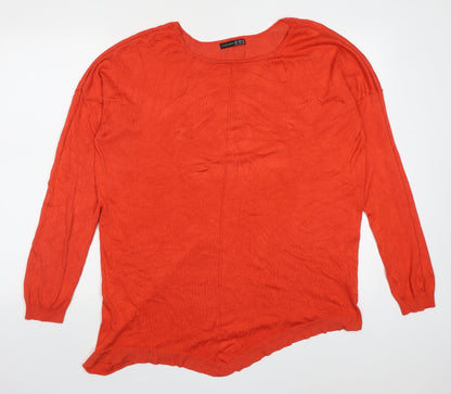 Womens UK Size 18 Atmosphere Red Pullover Jumper