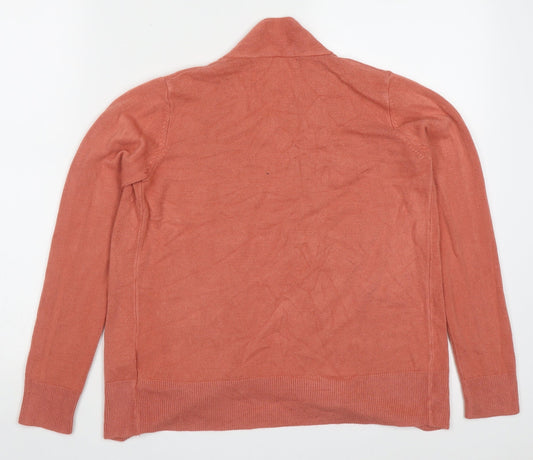 Womens UK Size S Marks and Spencer Pink Cardigan Jumper