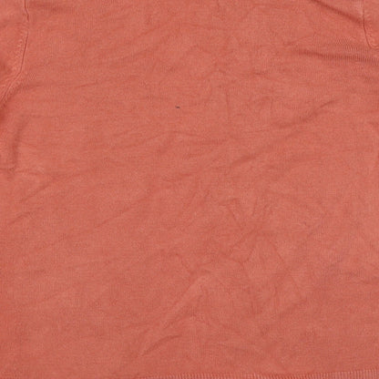 Womens UK Size S Marks and Spencer Pink Cardigan Jumper