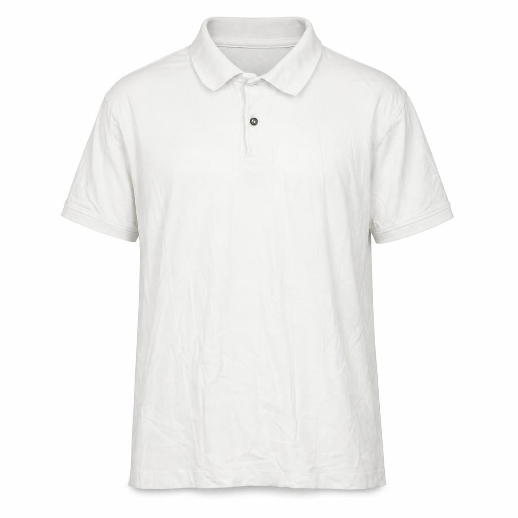 Mens UK Size L Un Bias Cotton Polo Shirt