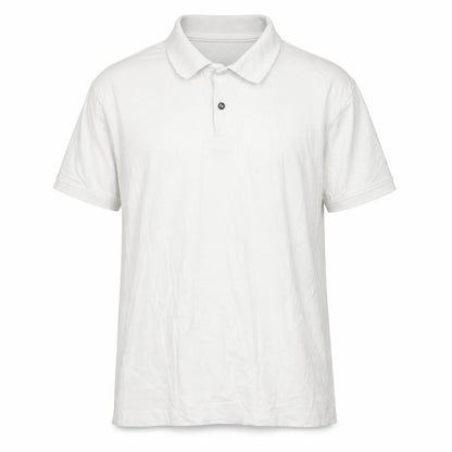 Mens UK Size L Un Bias Cotton Polo Shirt