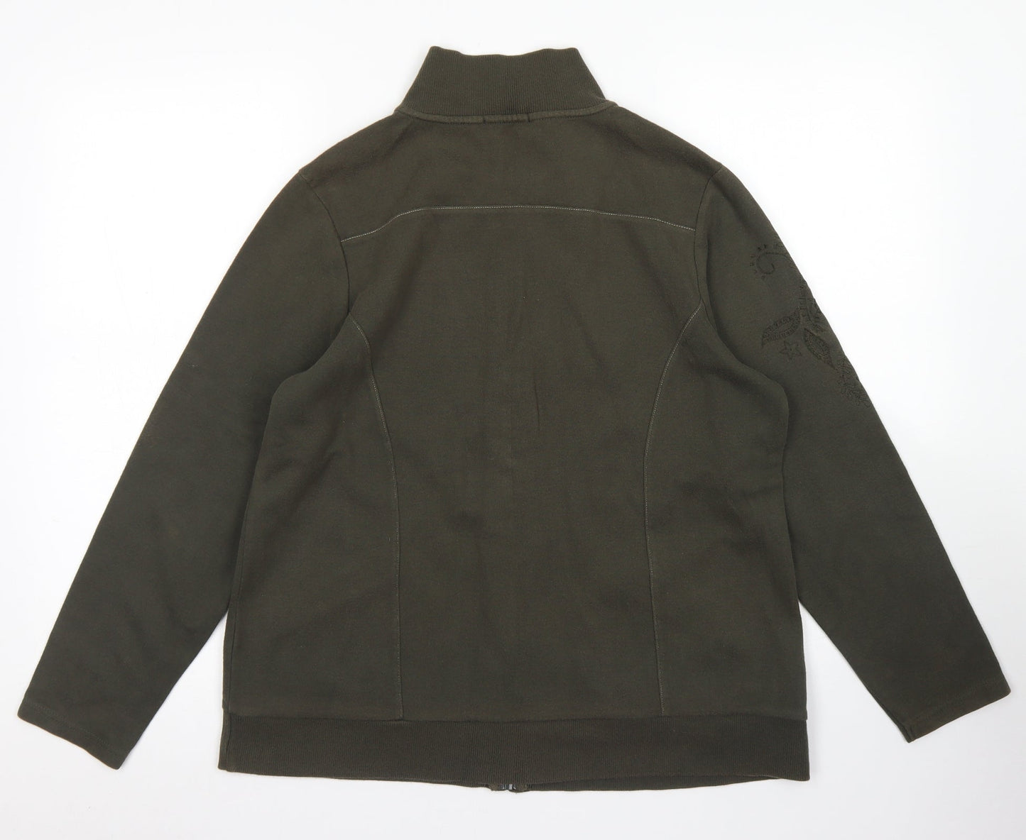 DASH Womens Green   Jacket  Size 14  Zip