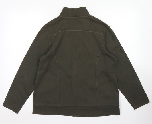 DASH Womens Green   Jacket  Size 14  Zip