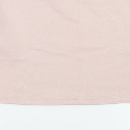 915 Generation Girls Pink  Cotton Pullover Sweatshirt Size 10-11 Years   - Cropped