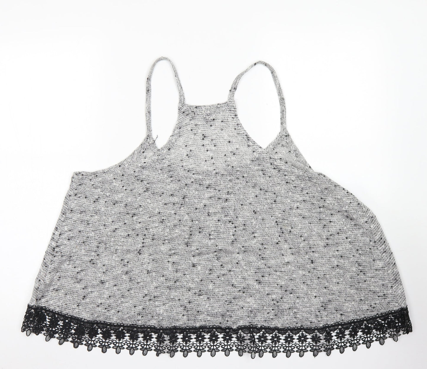Womens UK Size 18 Atmosphere Grey Cropped Tank